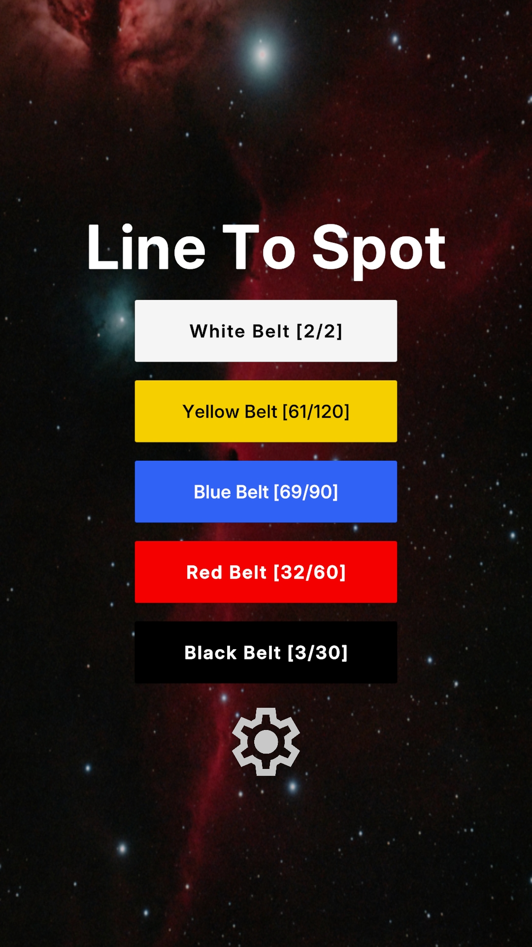 Line To Spot main screen